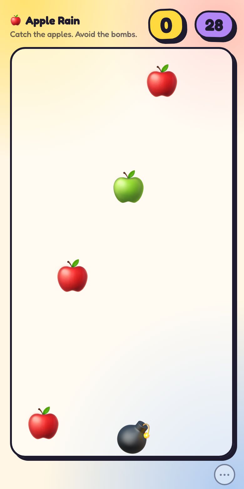 This is what Apple Rain looks like.