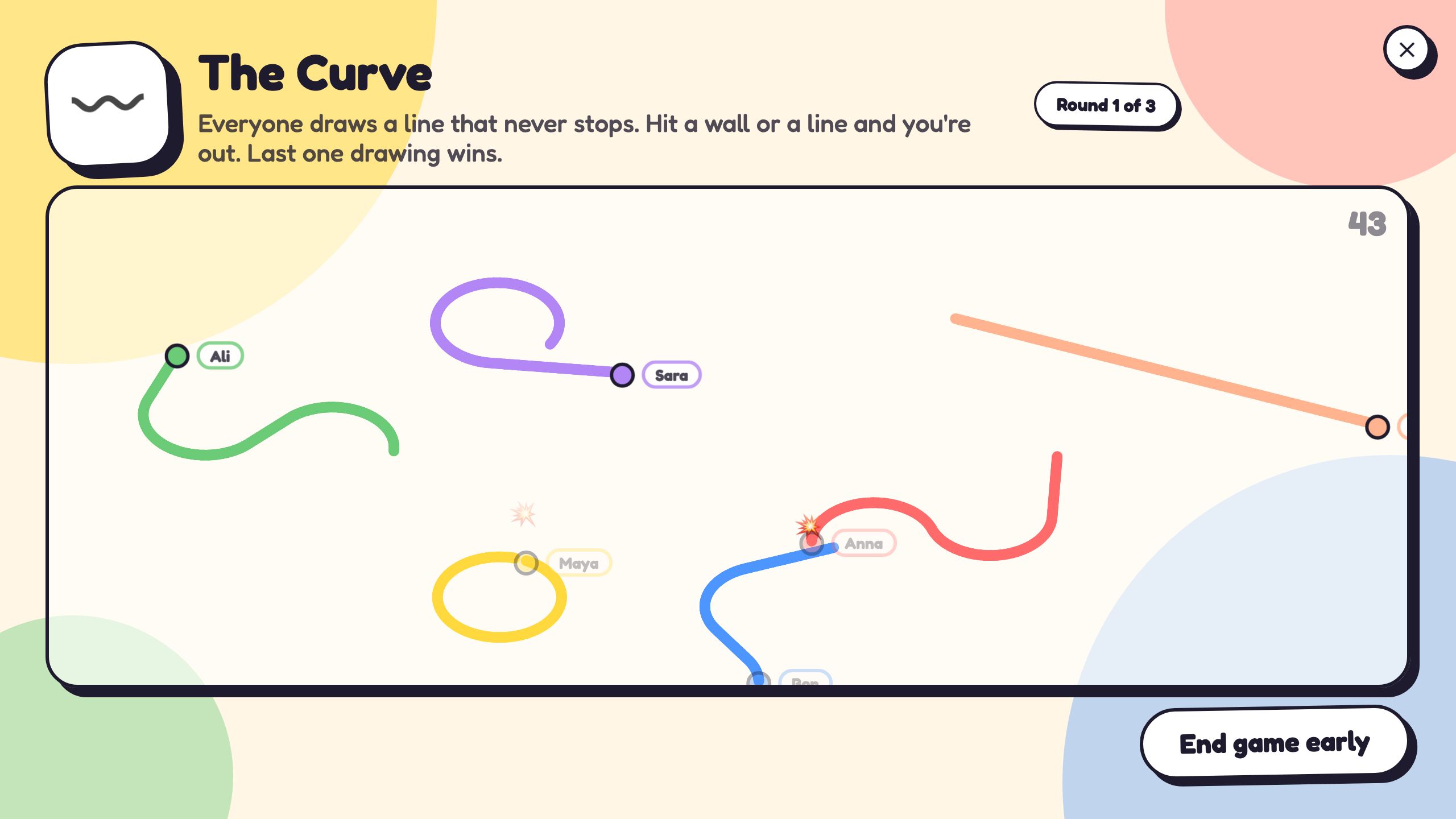 This is what The Curve looks like.