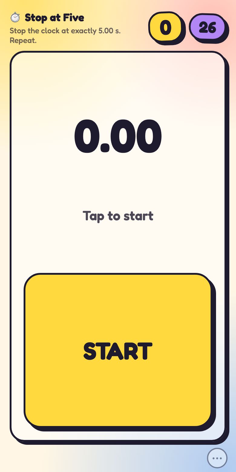 This is what Stop at Five looks like.